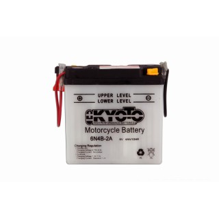 Batterie 6N4B-2A Conventionnelle Avec Entretien - Livrée Avec Pack Ac