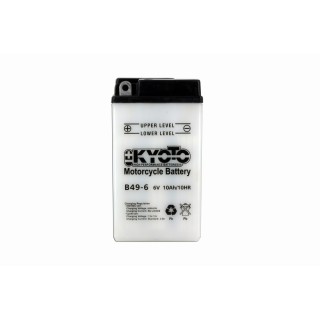 Batterie B49-6 Conventionnelle Avec Entretien - Livrée Avec Pack Acid