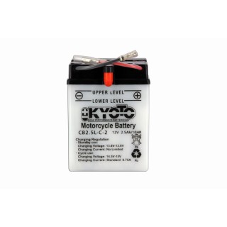 Batterie YB2-5L-C2 Conventionnelle Avec Entretien - Livrée Avec Pack