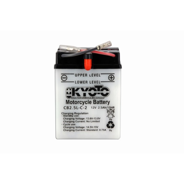 Batterie YB2-5L-C2 Conventionnelle Avec Entretien - Livrée Avec Pack