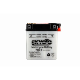 Batterie YB3L-B Conventionnelle Avec Entretien - Livrée Avec Pack Aci