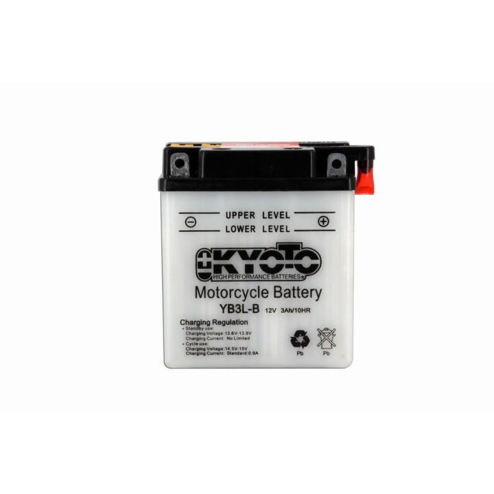 Batterie YB3L-B Conventionnelle Avec Entretien - Livrée Avec Pack Aci