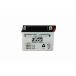 Batterie YB4L-B Conventionnelle Avec Entretien - Livrée Avec Pack Aci