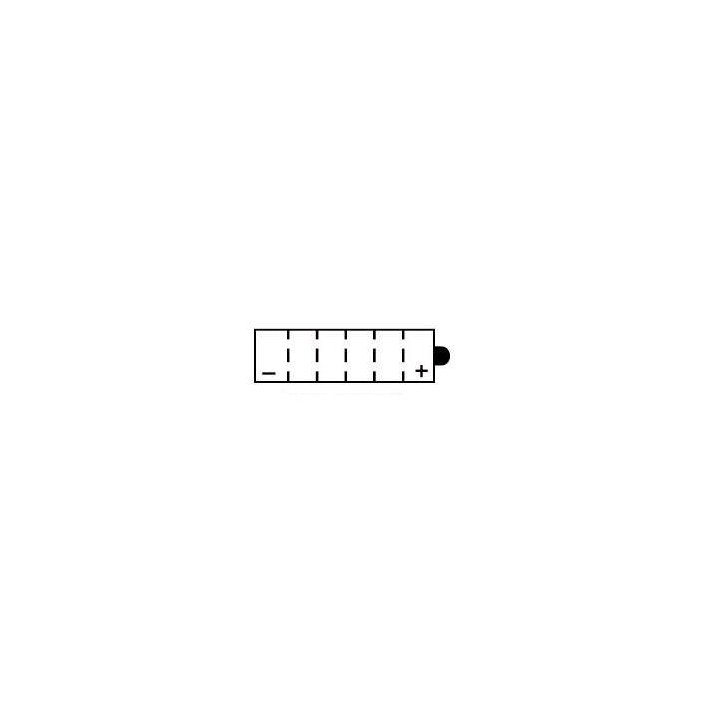 Batterie YB5L-B Conventionnelle Avec Entretien - Livrée Avec Pack Aci