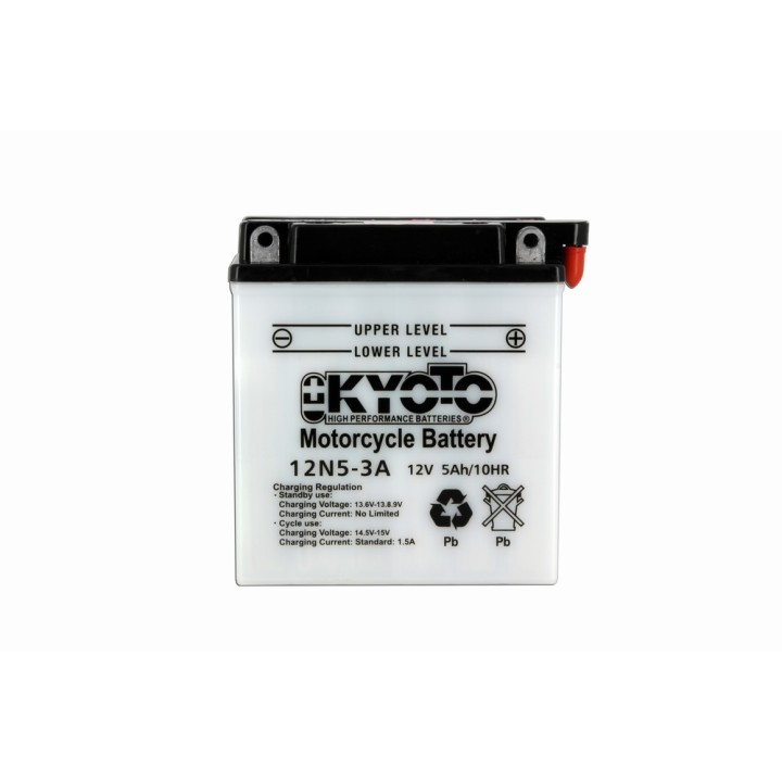Batterie 12N5-3A Conventionnelle Avec Entretien - Livrée Avec Pack Ac
