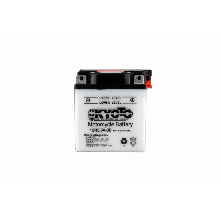 Batterie 12N5-5A-3B Conventionnelle Avec Entretien - Livrée Avec Pack