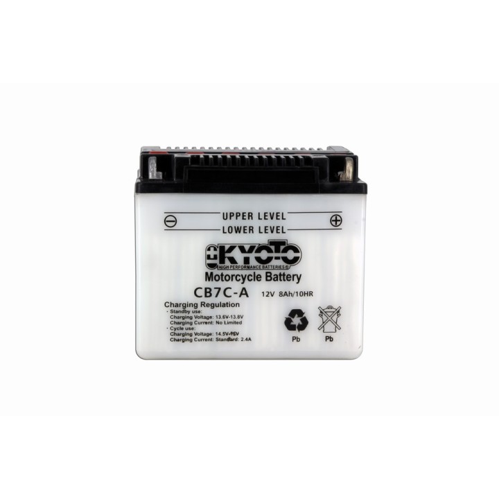 Batterie YB7C-A Conventionnelle Avec Entretien - Livrée Avec Pack Aci