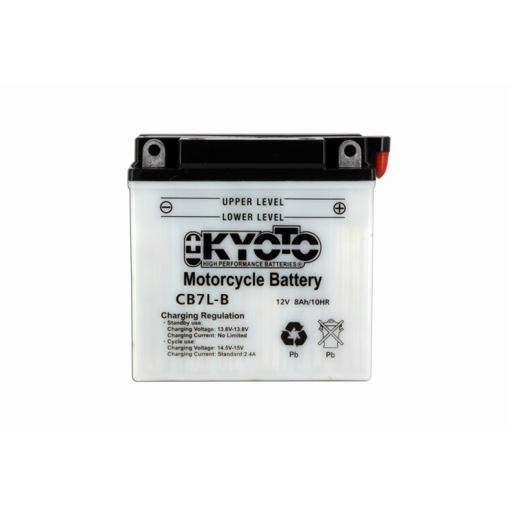 Batterie YB7L-B Conventionnelle Avec Entretien - Livrée Avec Pack Aci