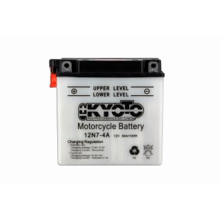 Batterie 12N7-4A Conventionnelle Avec Entretien - Livrée Avec Pack Ac