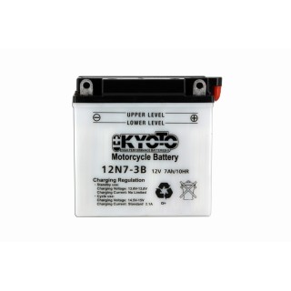 Batterie 12N7-3B Conventionnelle Avec Entretien - Livrée Avec Pack Ac