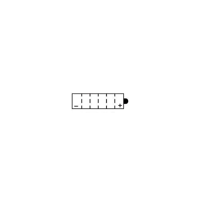 Batterie 12N7-3B Conventionnelle Avec Entretien - Livrée Avec Pack Ac