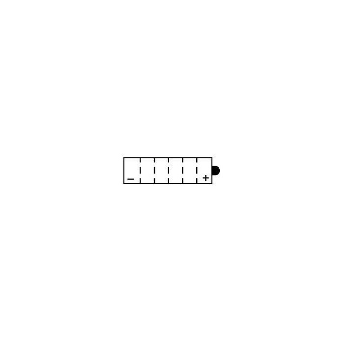 Batterie 12N7D-3B Conventionnelle Avec Entretien - Livrée Avec Pack A