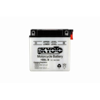 Batterie YB9L-B  12N9-3B Conventionnelle Avec Entretien - Livrée Avec