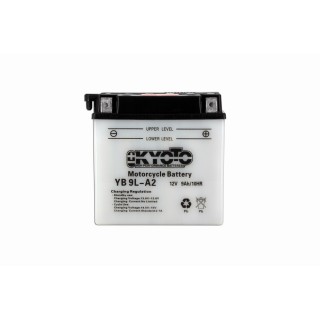 Batterie YB9L-A2 Conventionnelle Avec Entretien - Livrée Avec Pack Ac
