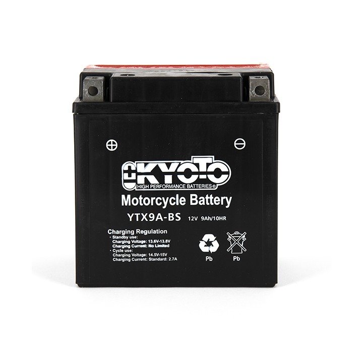 Batterie GTX9A-BS AGM - Sans Entretien - Livrée Avec Pack Acide