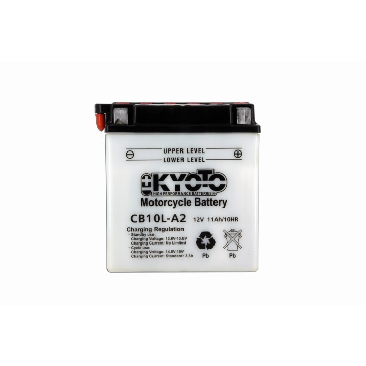 Batterie YB10L-A2 Conventionnelle Avec Entretien - Livrée Avec Pack A