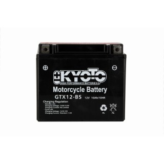 Batterie GTX12-BS AGM - Sans Entretien - Livrée Avec Pack Acide