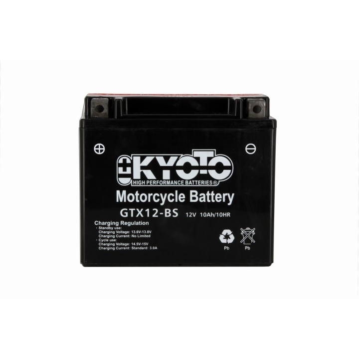 Batterie GTX12-BS AGM - Sans Entretien - Livrée Avec Pack Acide
