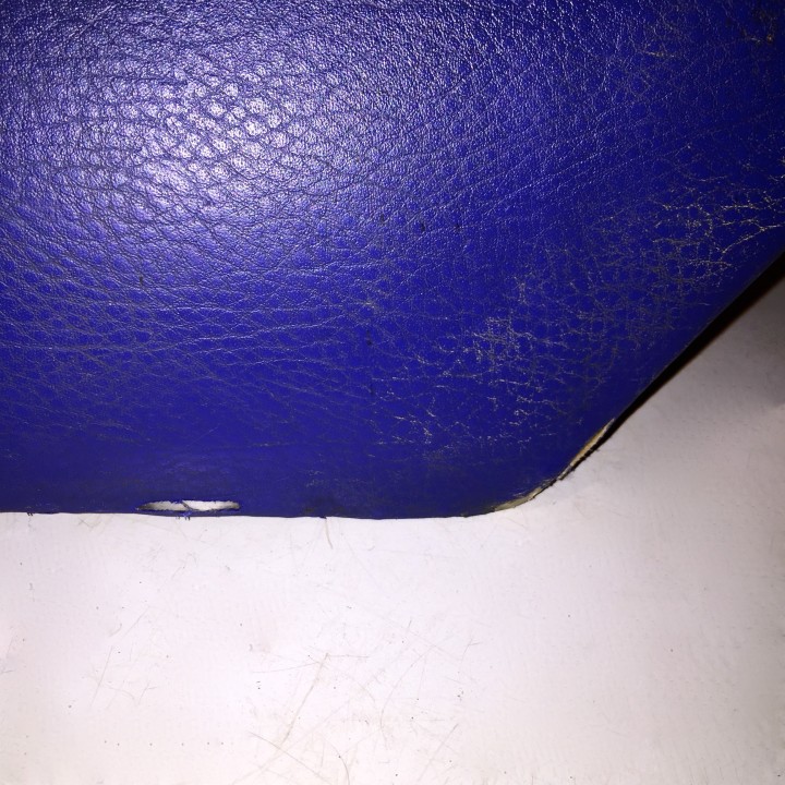 selle quad 350 warrior yamaha (bleu/noir)