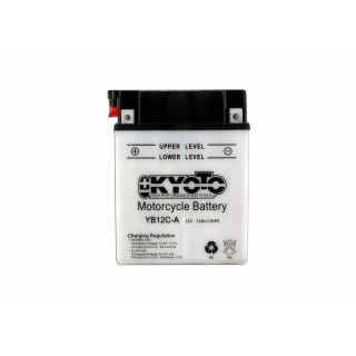 Batterie YB12C-A Conventionnelle Avec Entretien - Livrée Avec Pack Ac