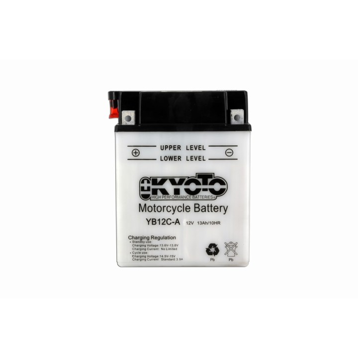 Batterie YB12C-A Conventionnelle Avec Entretien - Livrée Avec Pack Ac
