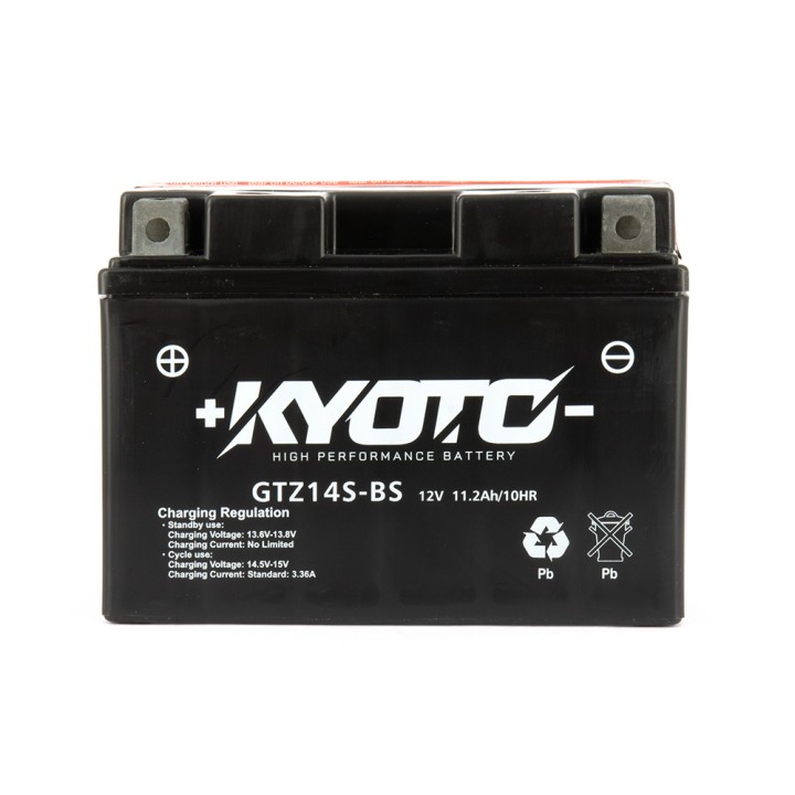 Batterie GTZ14-S AGM - Sans Entretien - Livrée Avec Pack Acide