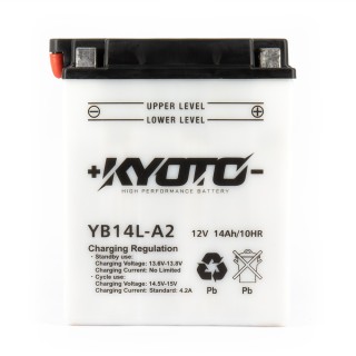 Batterie YB14L-A2 Conventionnelle Avec Entretien - Livrée Avec Pack A