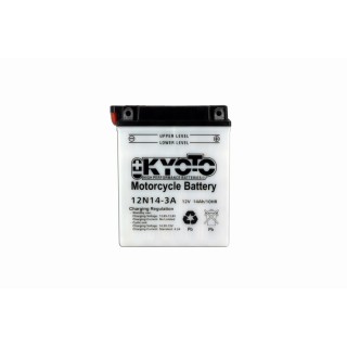Batterie 12N14-3A Conventionnelle Avec Entretien - Livrée Avec Pack A