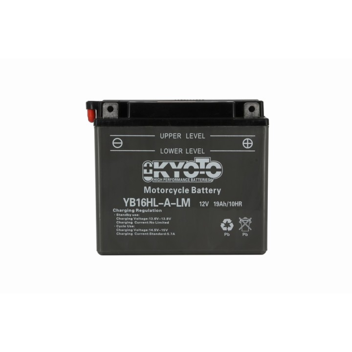 Batterie YB16HL-A-LM Conventionnelle Avec Entretien - Livrée SANS Pac