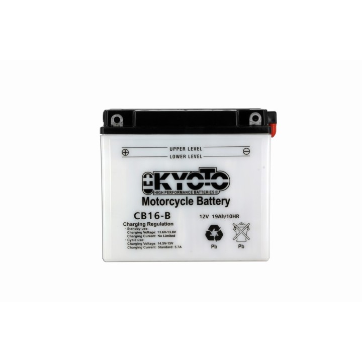 Batterie YB16-B Conventionnelle Avec Entretien - Livrée Avec Pack Aci