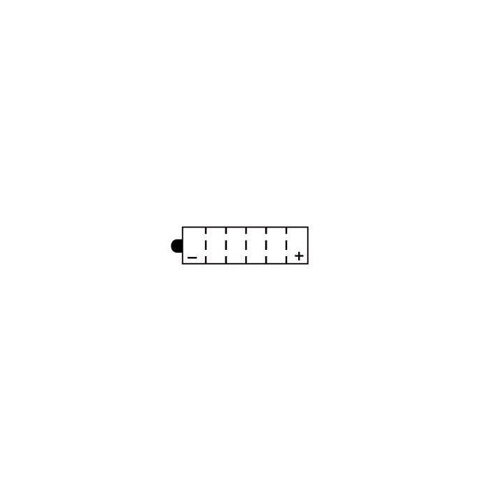 Batterie YB16AL-A2 Conventionnelle Avec Entretien - Livrée Avec Pack