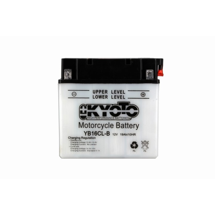 Batterie YB16CL-B Conventionnelle Avec Entretien - Livrée Avec Pack A