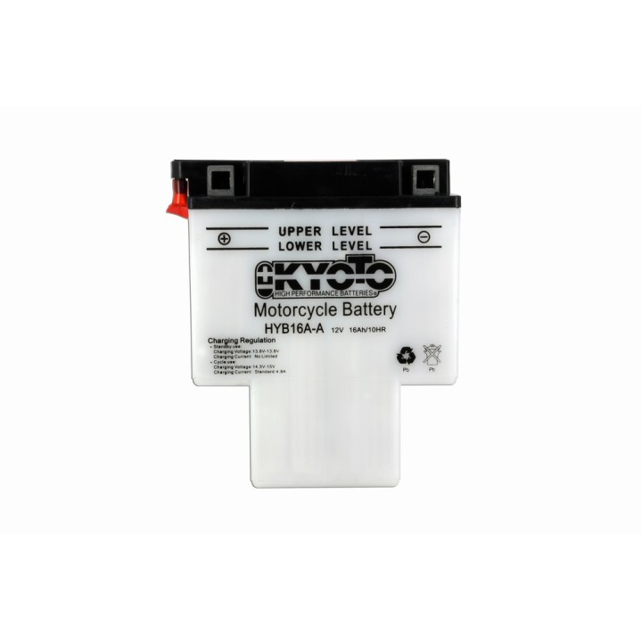 Batterie HYB16A-A Conventionnelle Avec Entretien - Livrée Avec Pack A