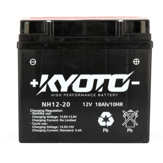 Batterie NH12-20 AGM - Sans Entretien - Livrée Avec Pack Acide - Equi