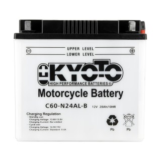 Batterie Y60-N24AL-B Conventionnelle Avec Entretien - Livrée Avec Pac