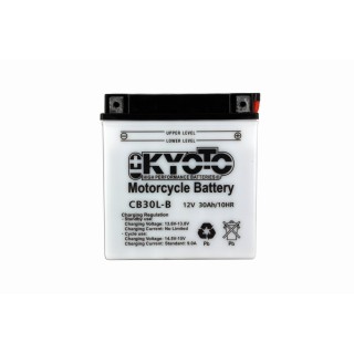 Batterie YB30L-B Conventionnelle Avec Entretien - Livrée Avec Pack Ac