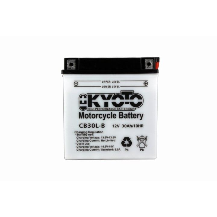 Batterie YB30L-B Conventionnelle Avec Entretien - Livrée Avec Pack Ac