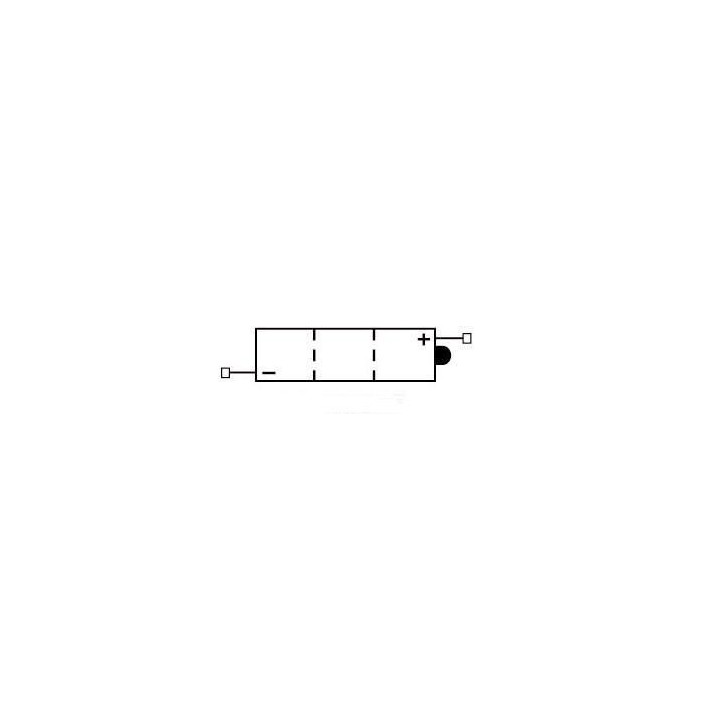 Batterie 6N4B-2A Conventionnelle Avec Entretien - Livrée Sans Acide