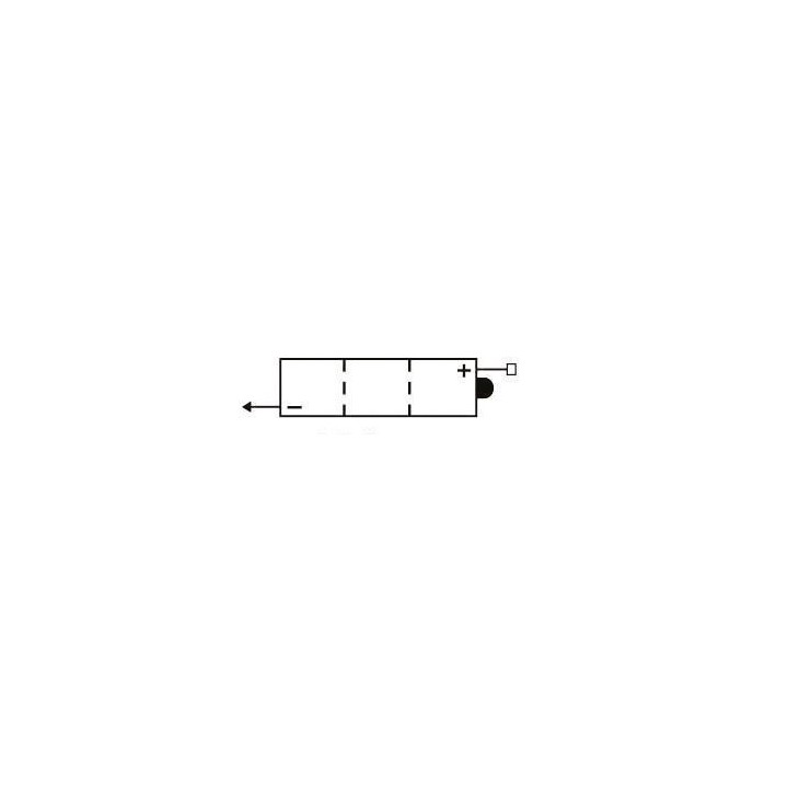 Batterie 6N4B-2A-3 Conventionnelle Avec Entretien - Livrée Sans Acide