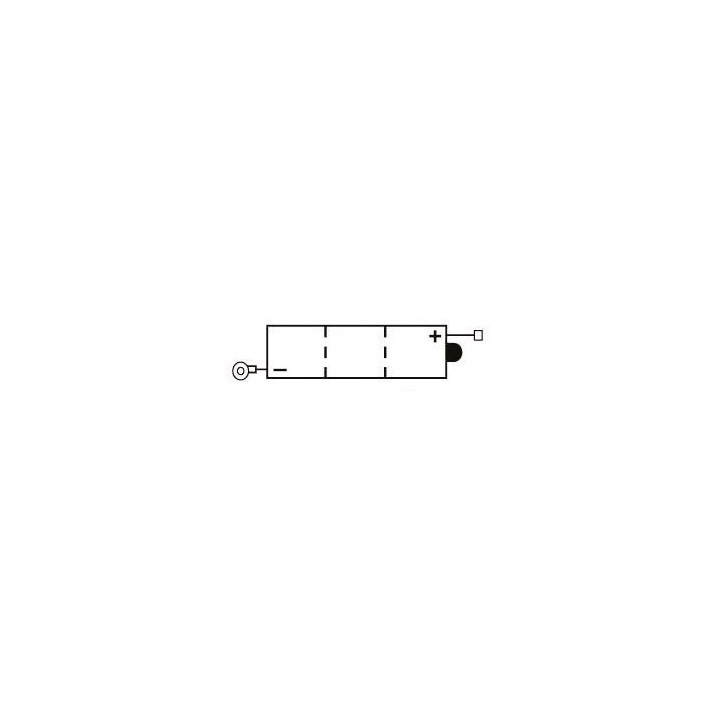 Batterie 6N4-2A-5 Conventionnelle Avec Entretien - Livrée Sans Acide