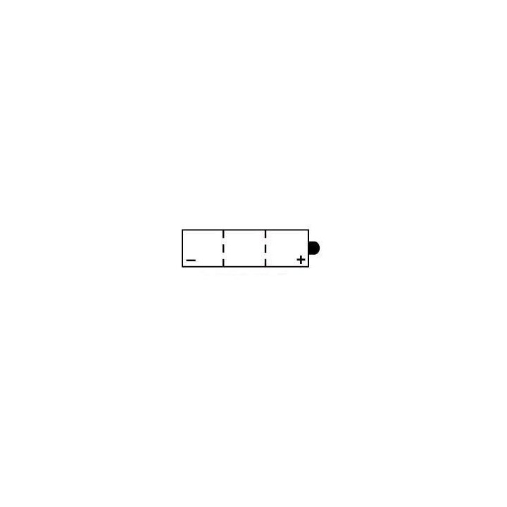 Batterie 6N6-3B-1 Conventionnelle Avec Entretien - Livrée Sans Acide