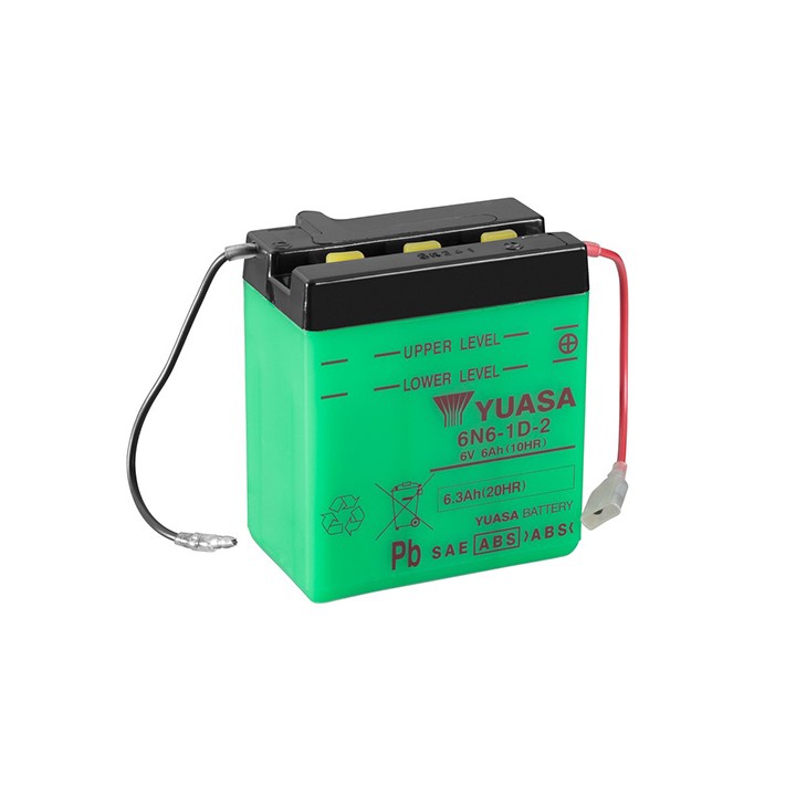 Batterie 6N6-1D-2 Conventionnelle Avec Entretien - Livrée Sans Acide