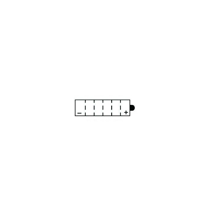 Batterie YB4L-B Conventionnelle Avec Entretien- Livrée Avec Pack Acid