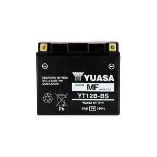 Batterie YT12B-BS AGM - Sans Entretien - Livrée Avec Pack Acide