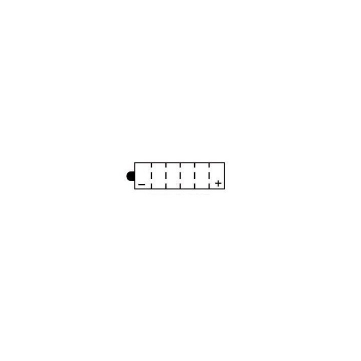 Batterie YB18L-A Conventionnelle Avec Entretien - Livrée Sans Acide