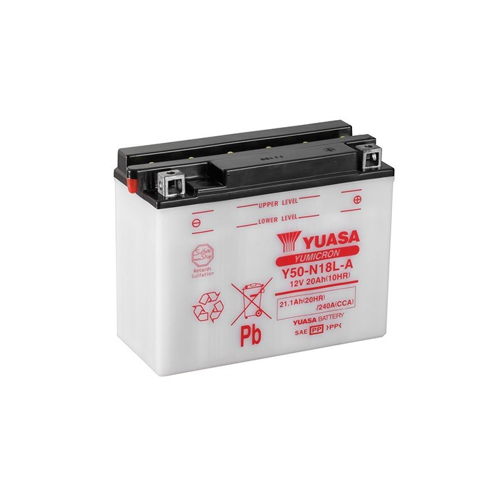 Batterie Y50-N18L-A Conventionnelle Avec Entretien - Livrée Sans Acid