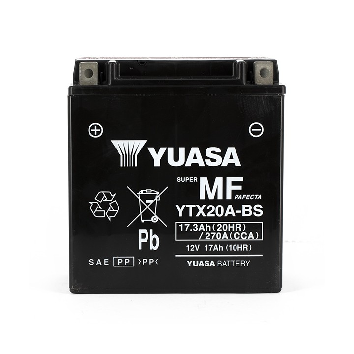 Batterie YTX20A-BS AGM - Sans Entretien - Livrée Avec Pack Acide