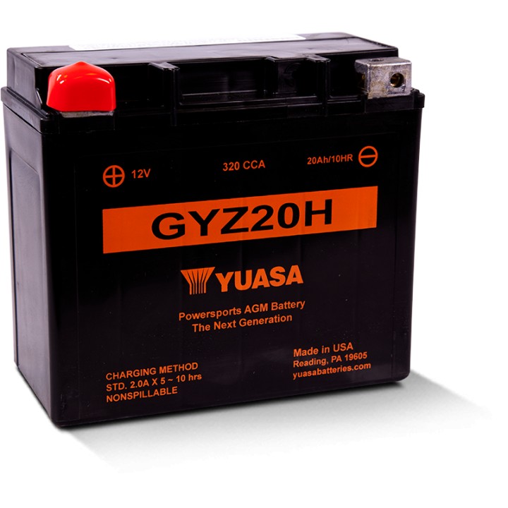 Batterie GYZ20H sans entretien AGM