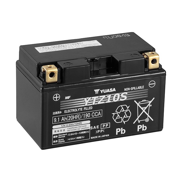 Batterie YTZ10-S SLA-AGM - Sans Entretien - Prête à l'Emploi