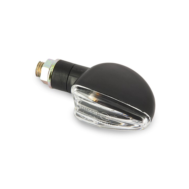 Paire de mini clignotants Triangle court - noir